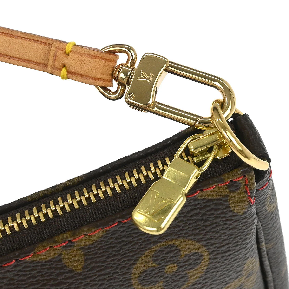 Louis Vuitton 2005 Monogram Cherry Pochette Accessoires Handbag M95008 - Image 5