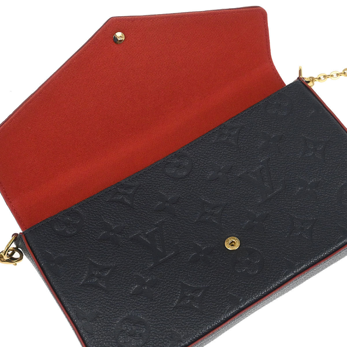 Louis Vuitton Navy Monogram Pochette Felicie Shoulder Bag M64099 - Image 7