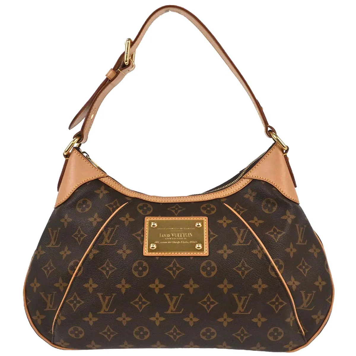 Louis Vuitton 2011 Monogram Thames GM Hobo Handbag M56383