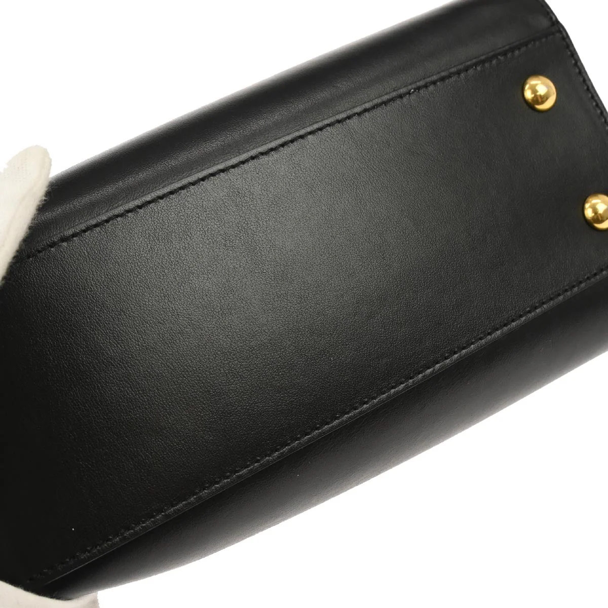 Saint Laurent Black Baby Cabas 2way Shoulder Handbag - Image 6