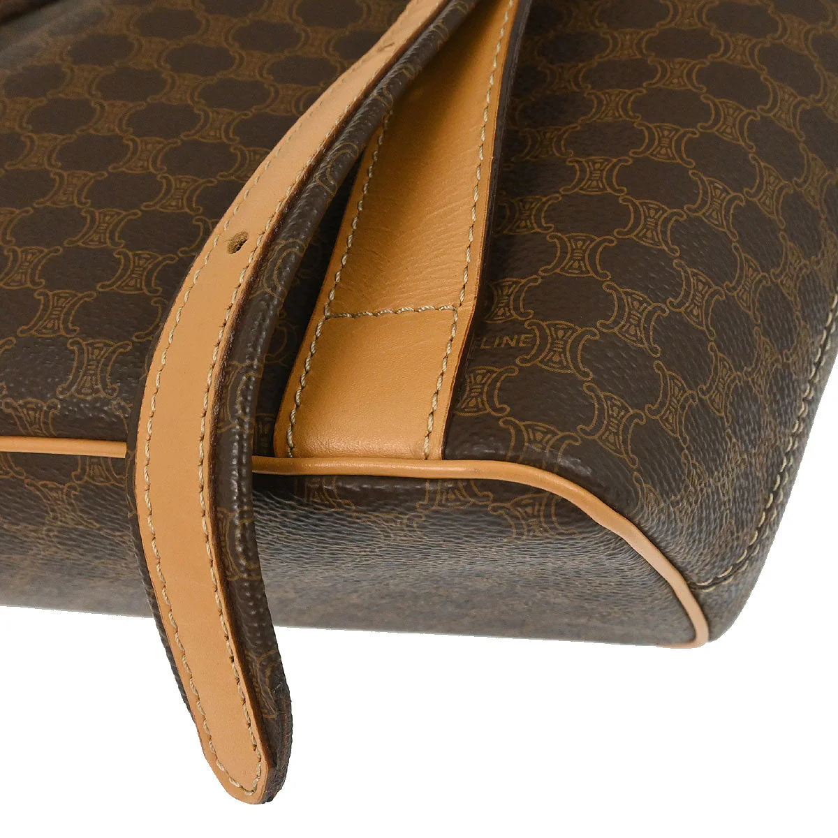 Celine Brown Macadam Backpack - Image 10