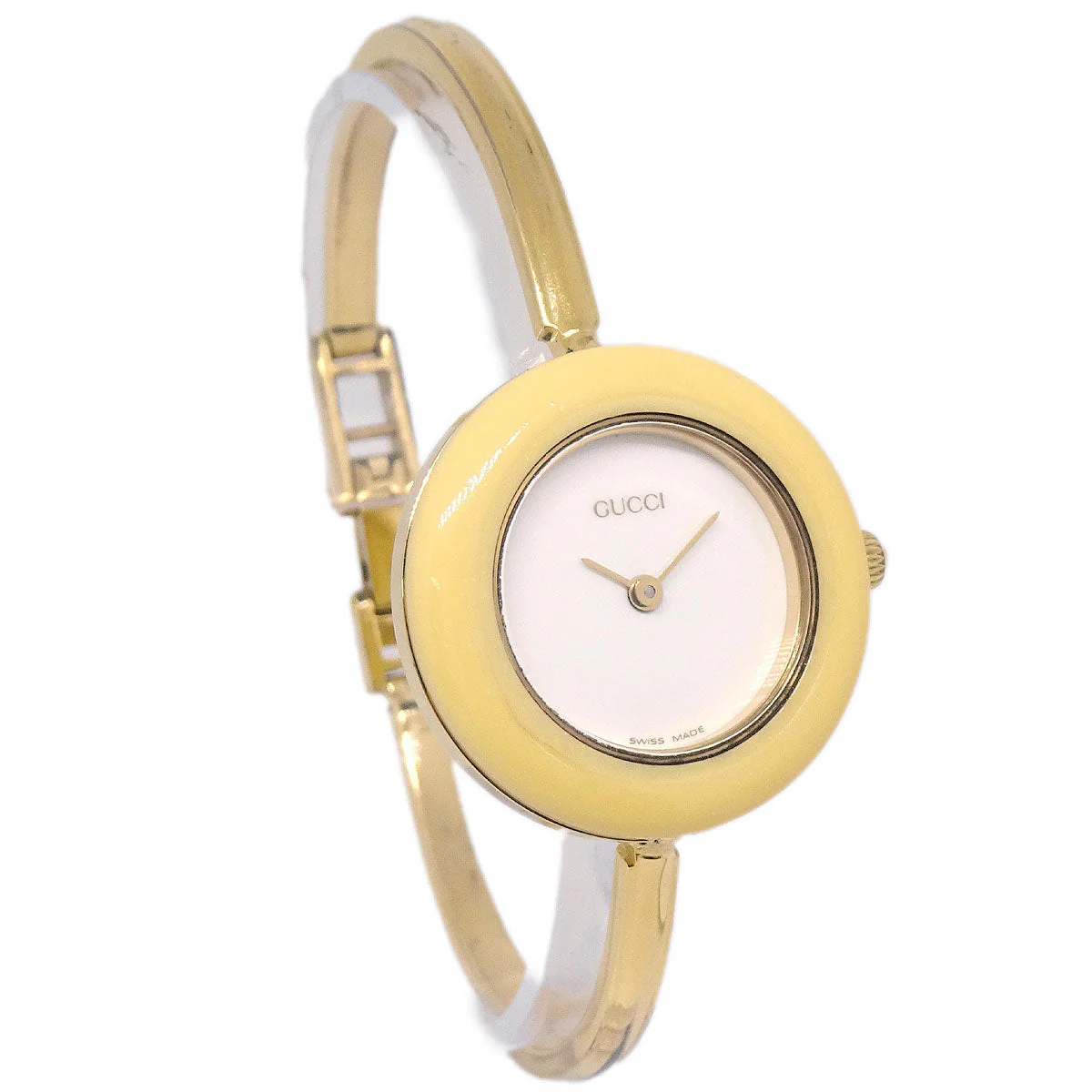 Gucci 11/12.2 Change Bezel Chameleon Quartz Watch SS - Image 3
