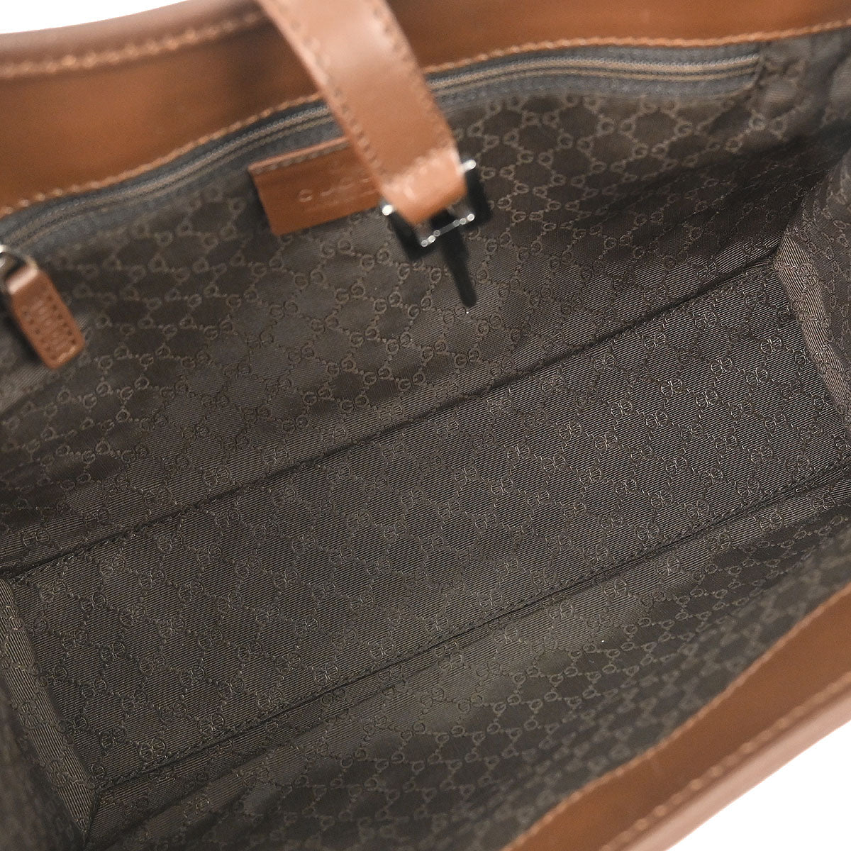 Gucci Beige Canvas Jackie Handbag - Image 8