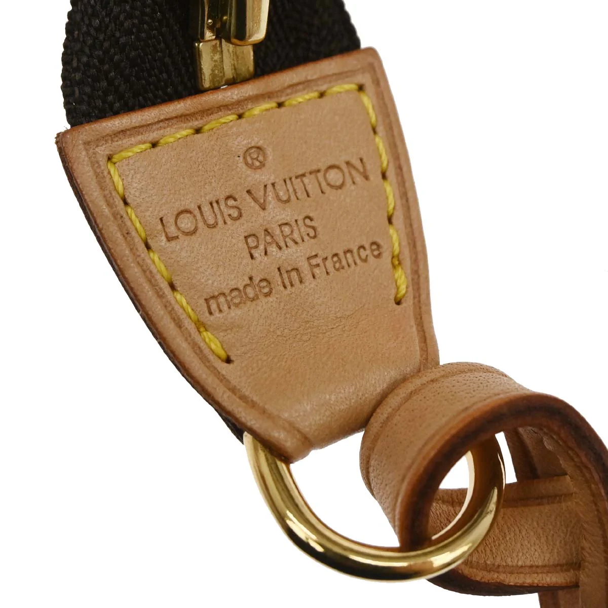 Louis Vuitton 2001 Monogram Pochette Accessoires Handbag M51980 - Image 9