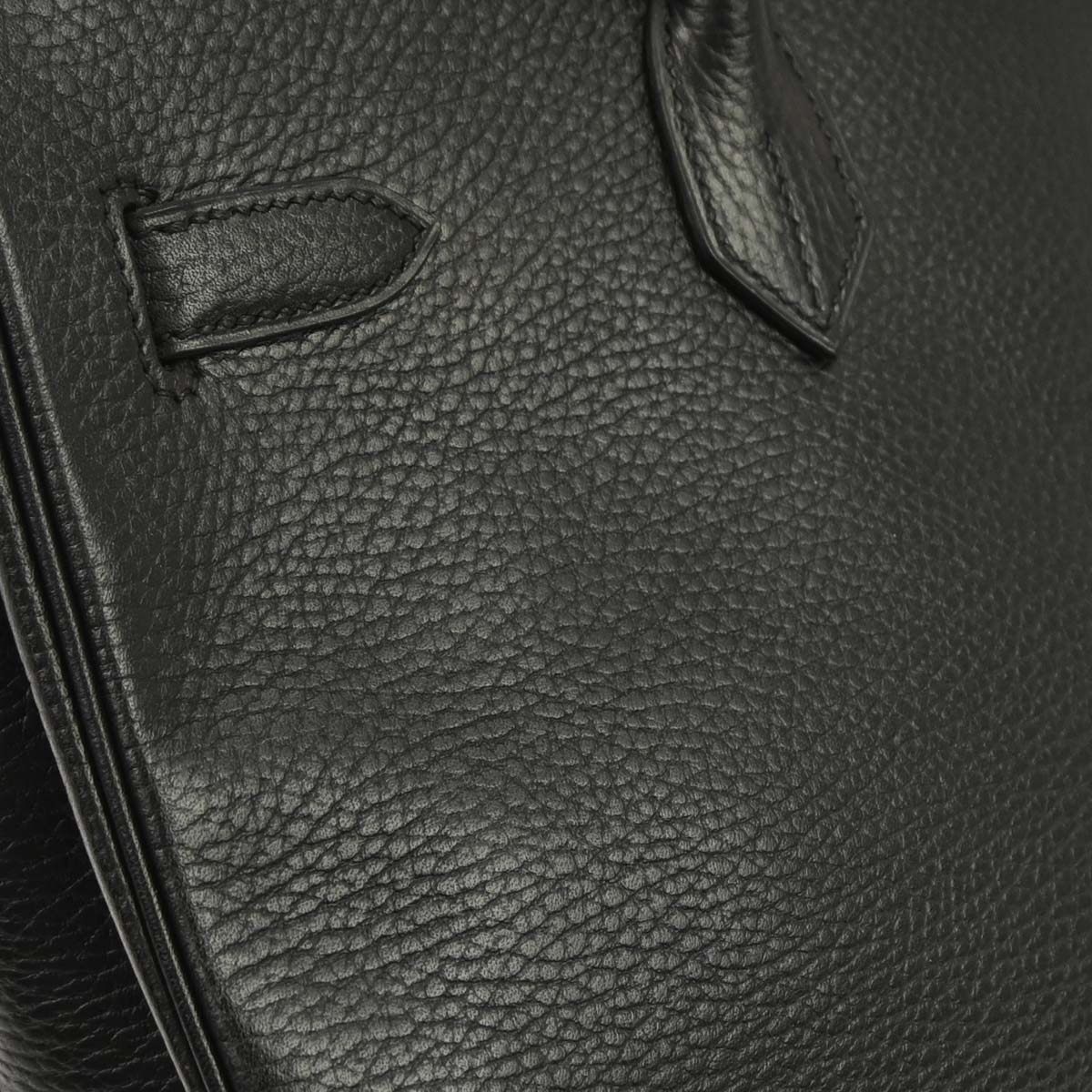 Hermes Black Ardennes Birkin 35 Handbag - Image 3
