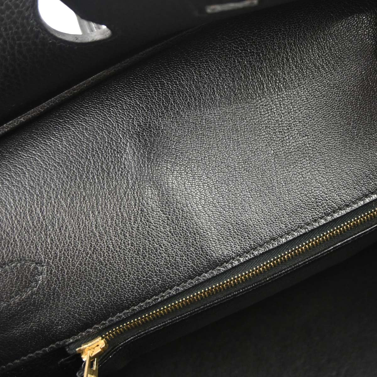 Hermes Black Ardennes Birkin 35 Handbag - Image 9