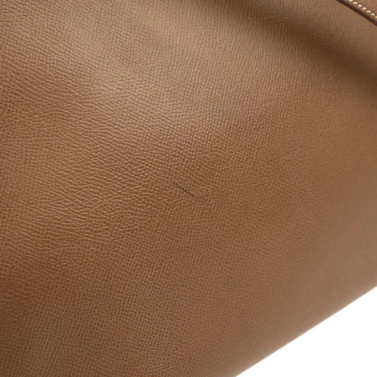Hermes Gold Courchevel Kelly 35 Retourne 2way Shoulder Handbag - Image 3