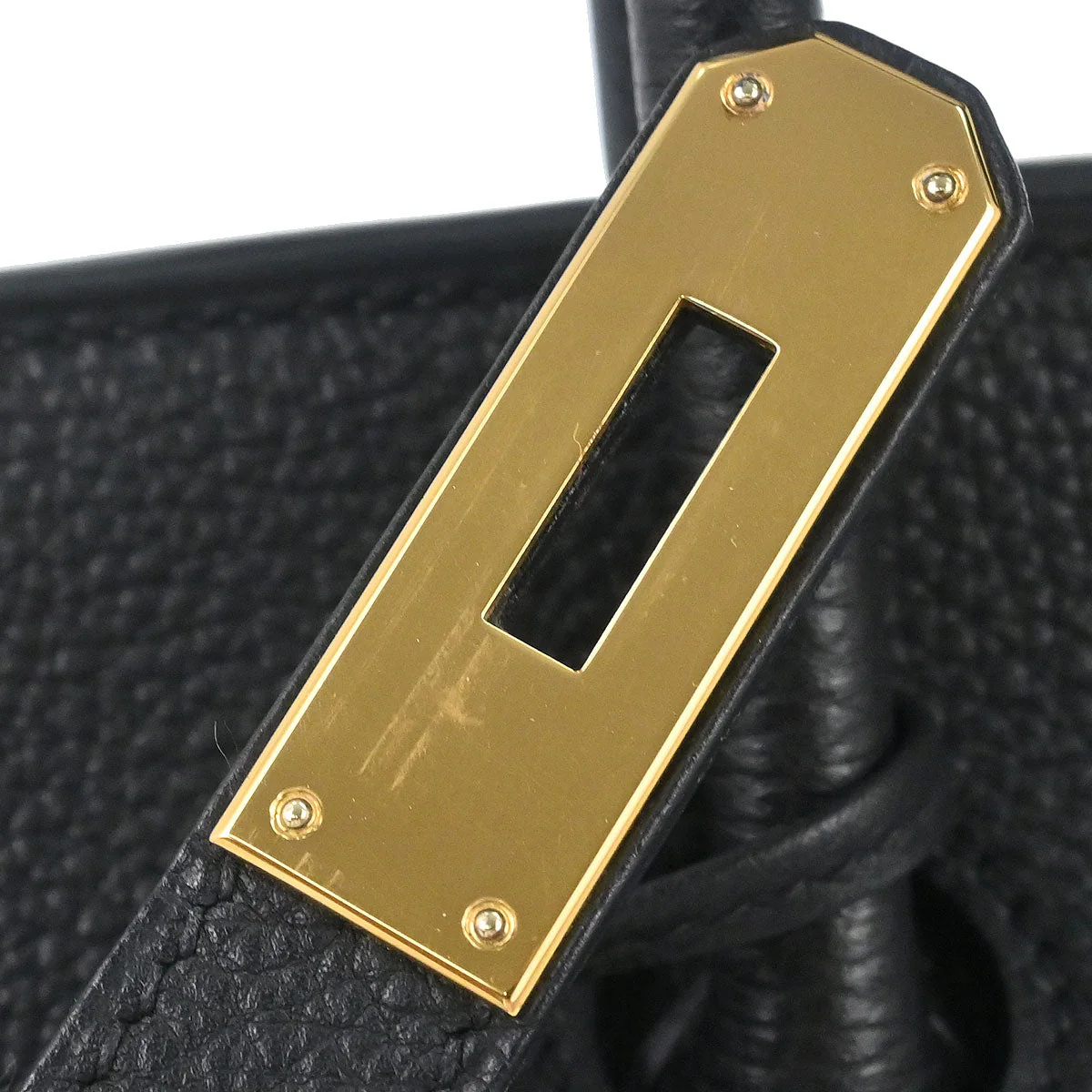 Hermes Black Togo Birkin 35 Handbag - Image 7
