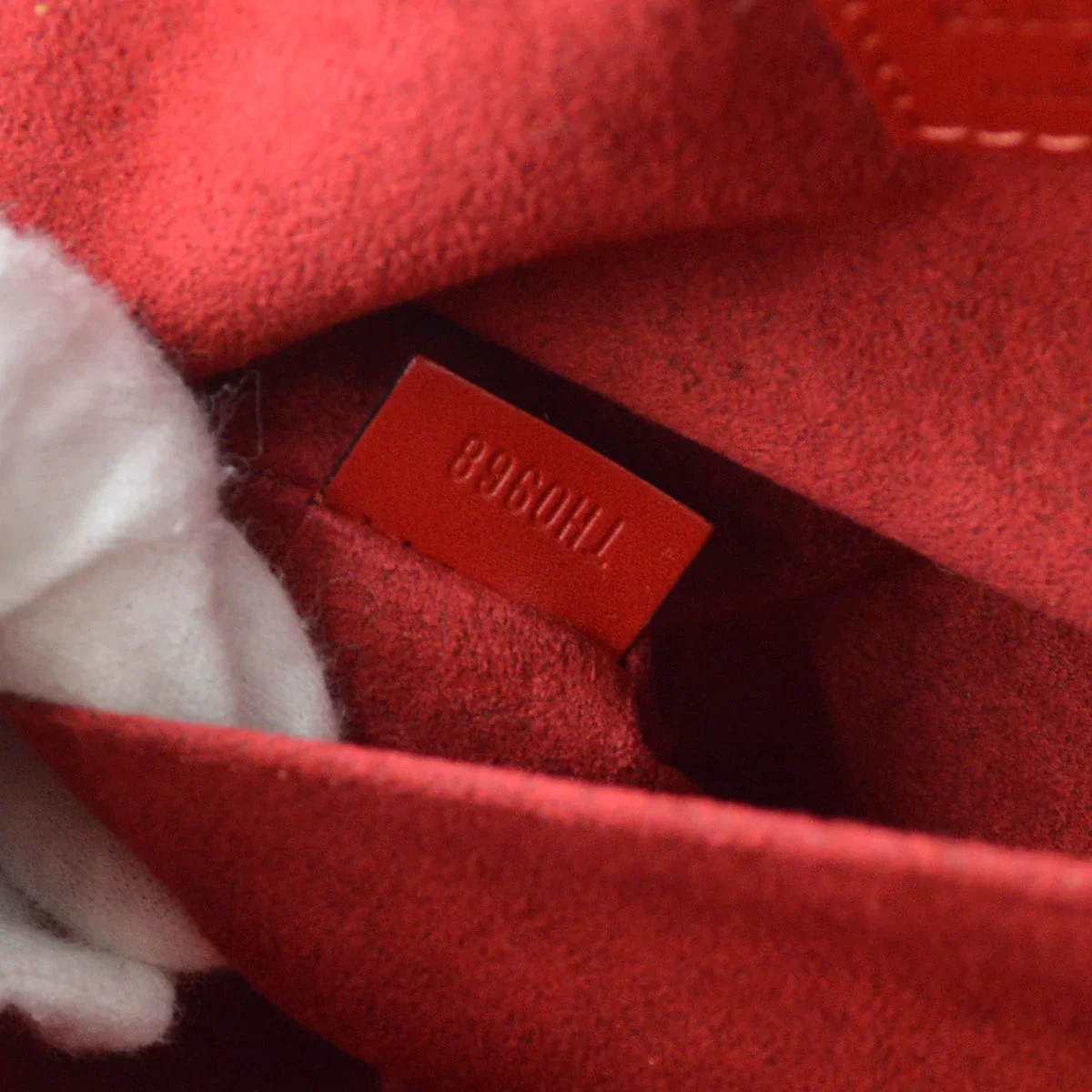 Louis Vuitton 1998 Red Epi Jasmin Handbag M52087 - Image 10