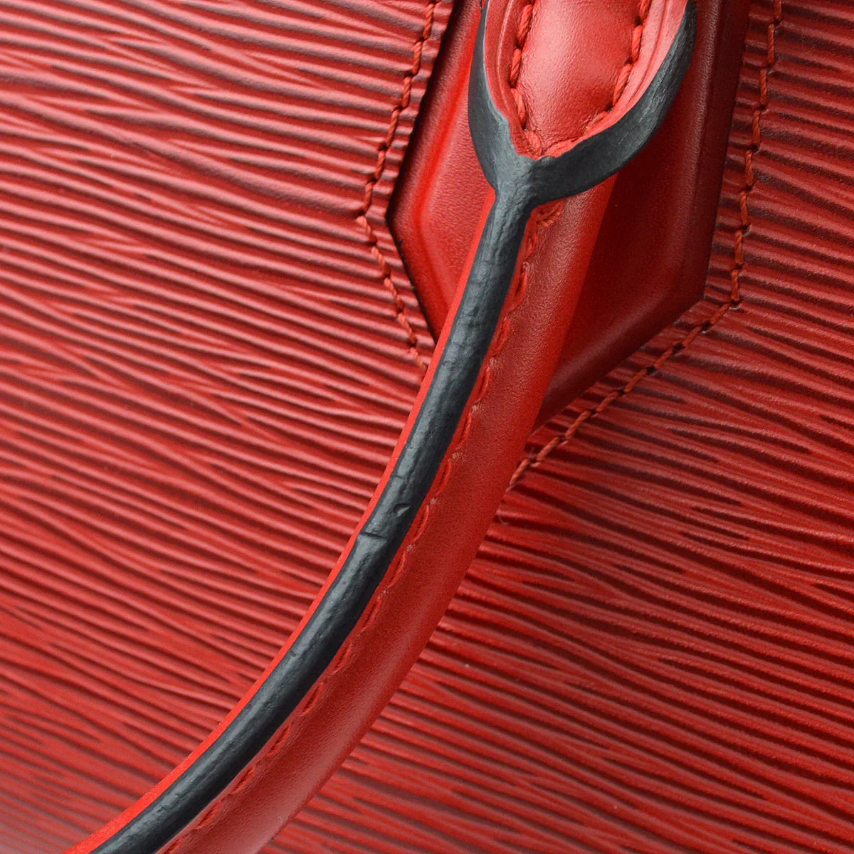 Louis Vuitton 1998 Red Epi Jasmin Handbag M52087 - Image 4