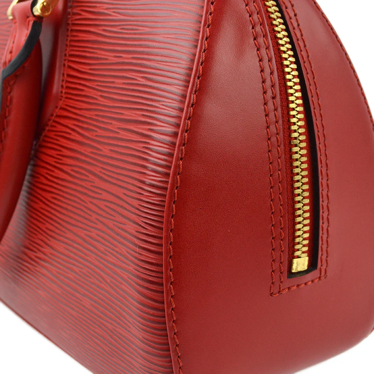 Louis Vuitton 1998 Red Epi Jasmin Handbag M52087 - Image 5