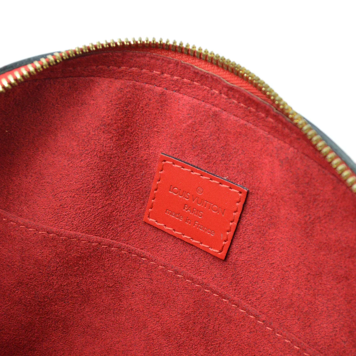Louis Vuitton 1998 Red Epi Jasmin Handbag M52087 - Image 9