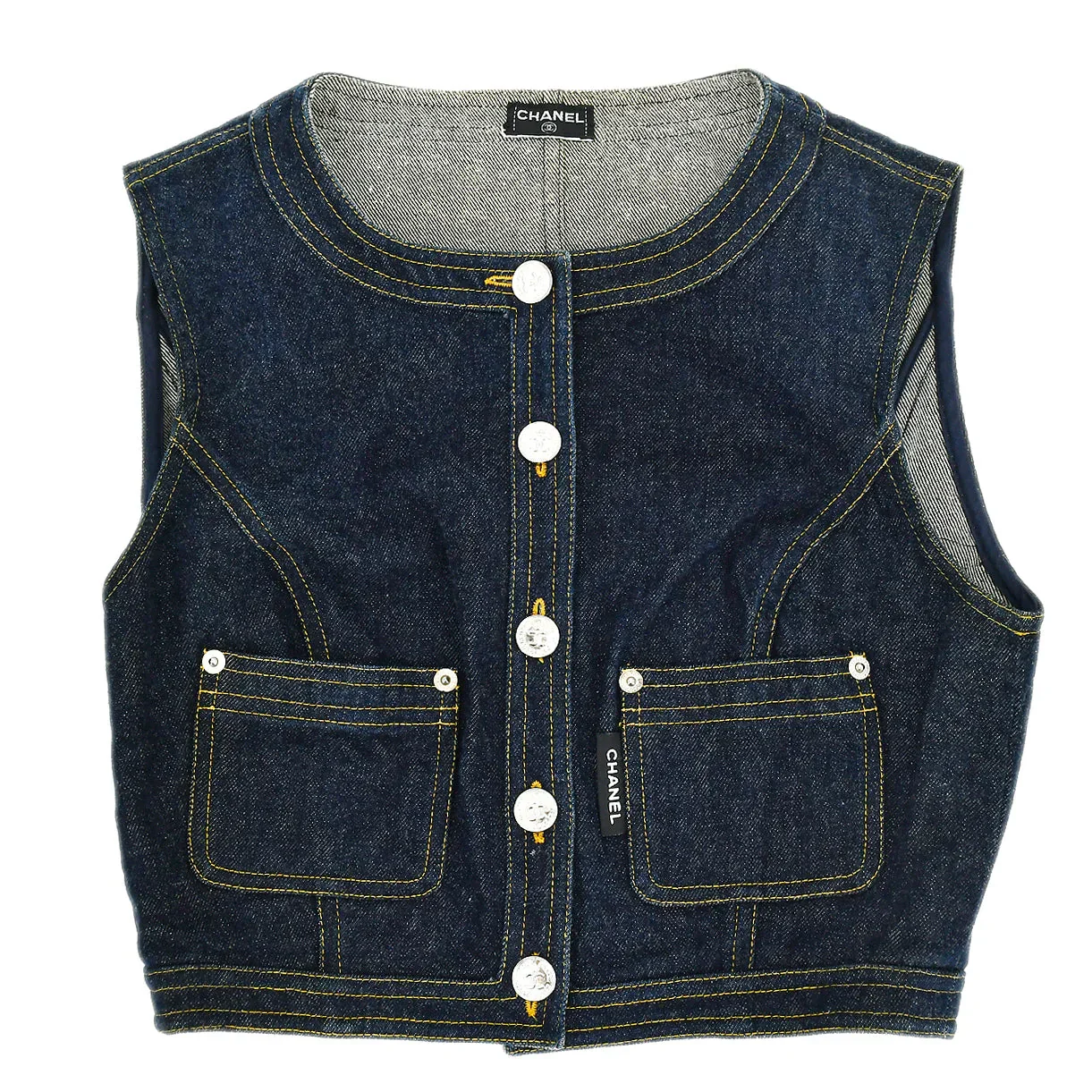 Chanel Denim Vest