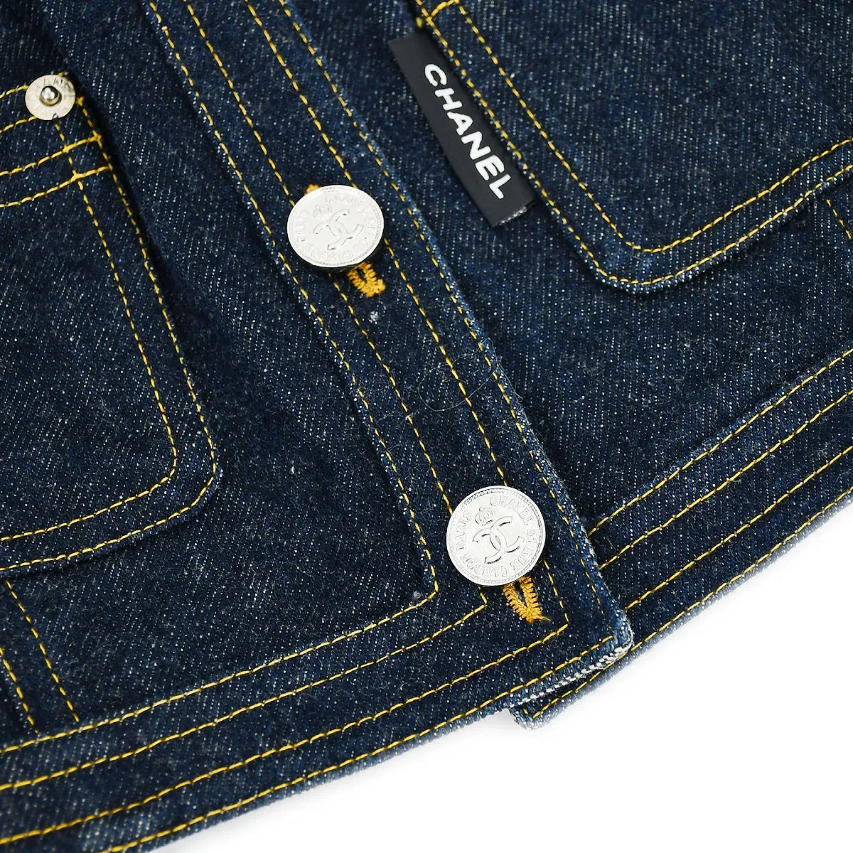 Chanel Denim Vest - Image 3