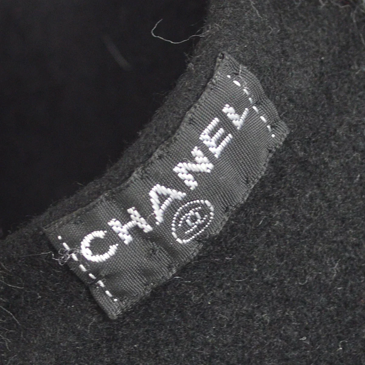Chanel Oversized Beret Black Hat - Image 7