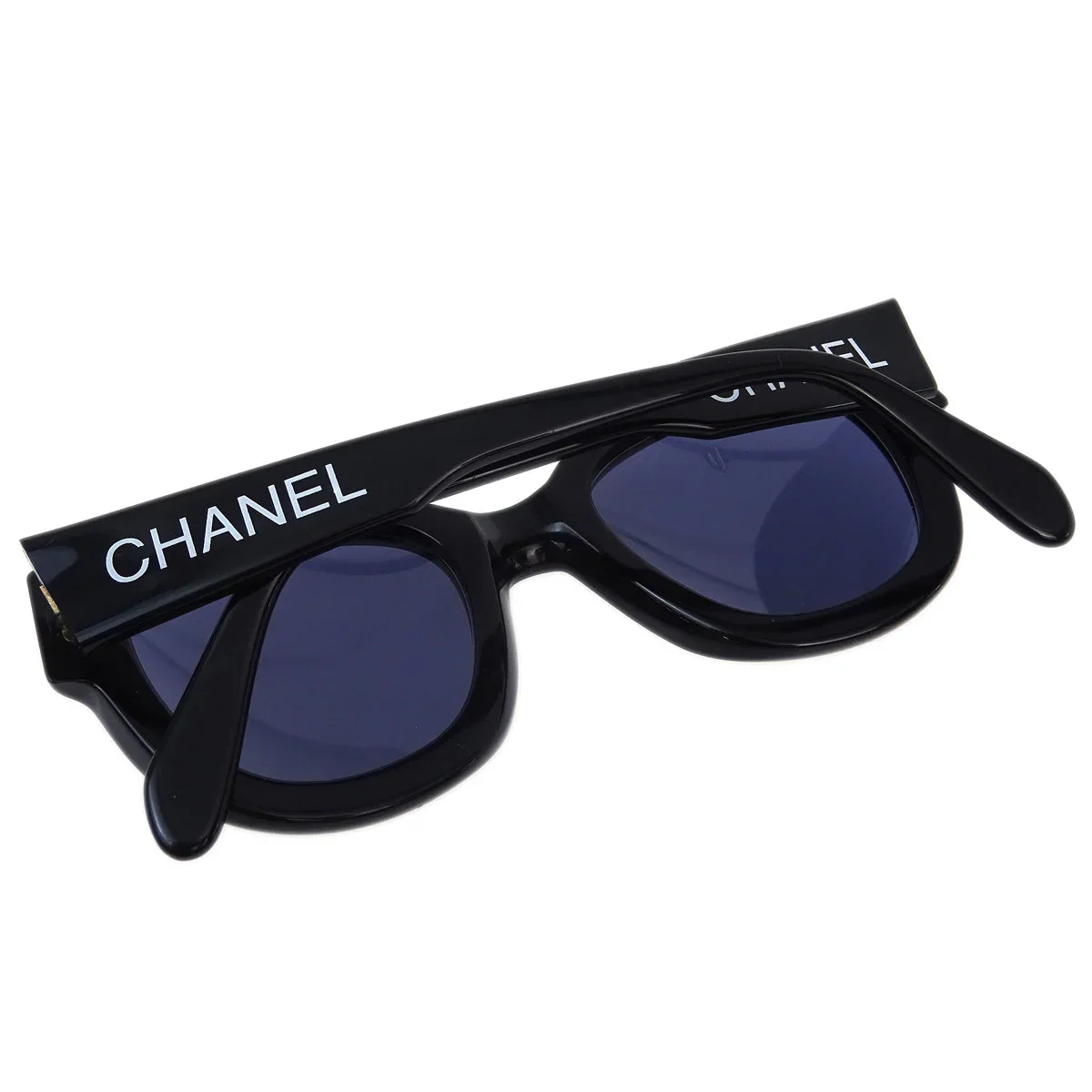 Chanel Sunglasses Eyewear Black Small Good - Image 3