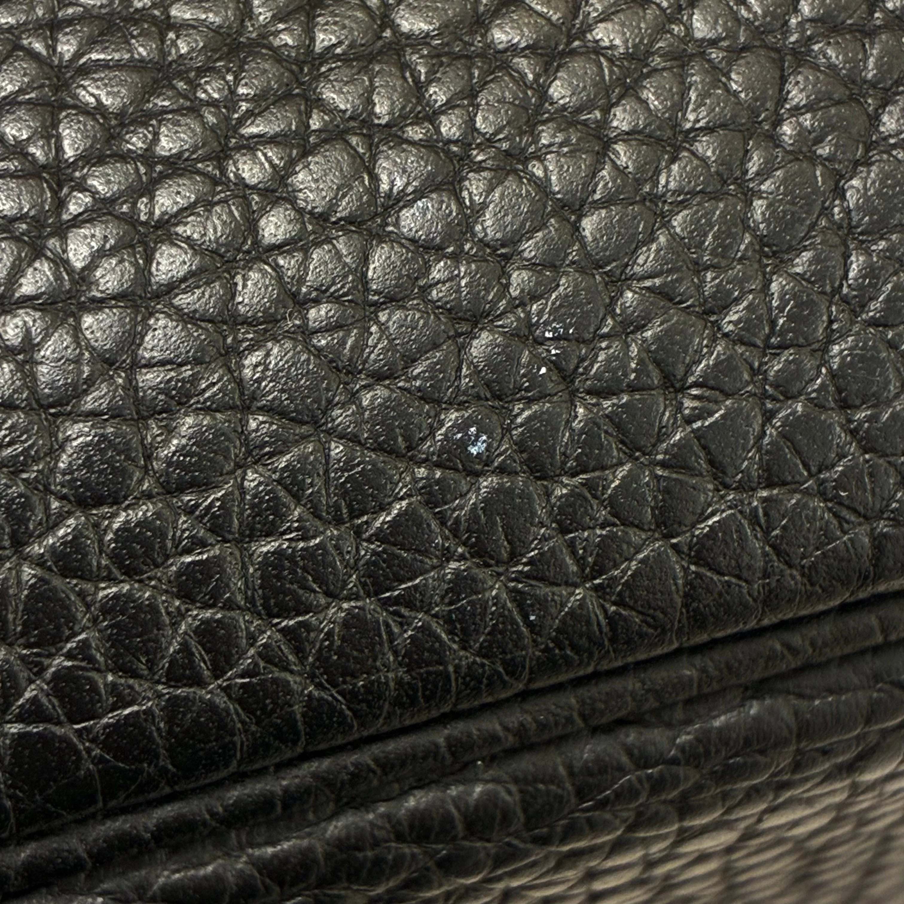 Hermes 2015 Black Taurillon Clemence Birkin 30 Handbag - Image 12