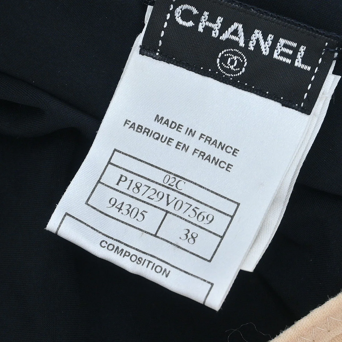 Chanel 2002 Swimwear Swimsuit Black #38 - Image 9