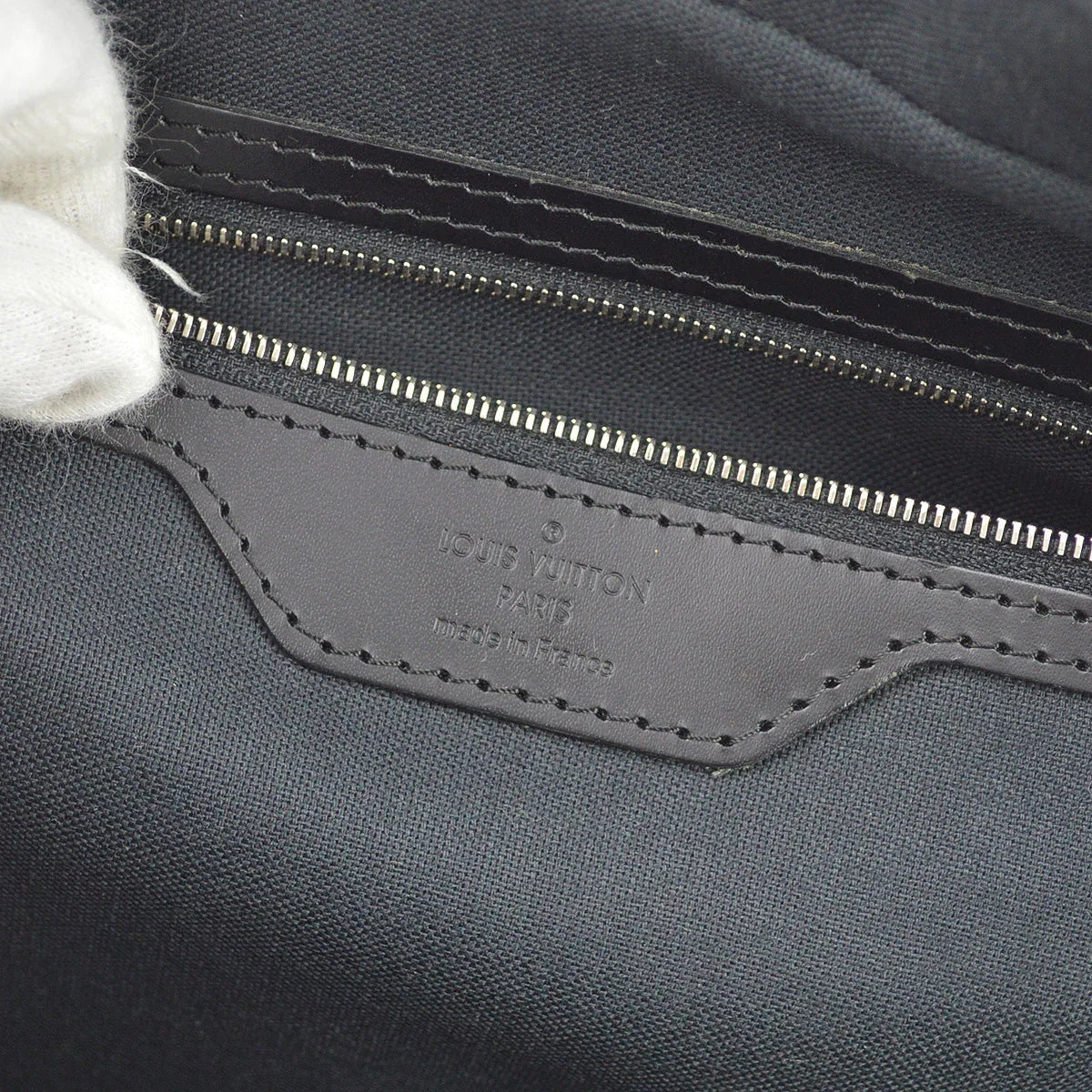 Louis Vuitton 2008 Damier Graphite Io Shoulder Bag N45252 - Image 9