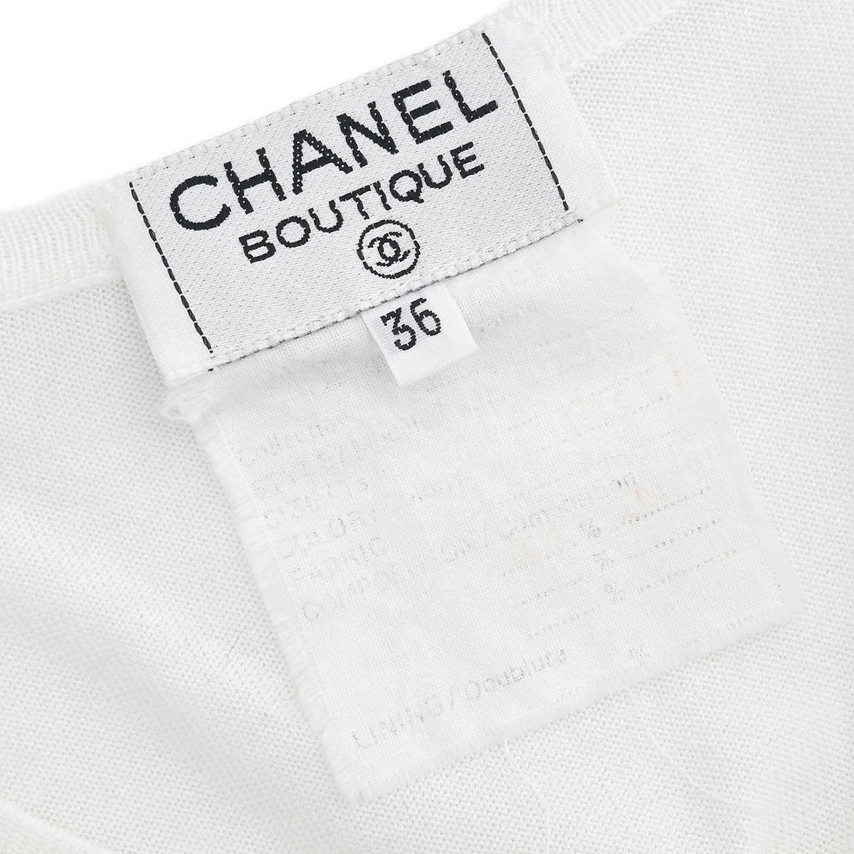 Chanel Short Sleeve Cardigan White #36 - Image 9
