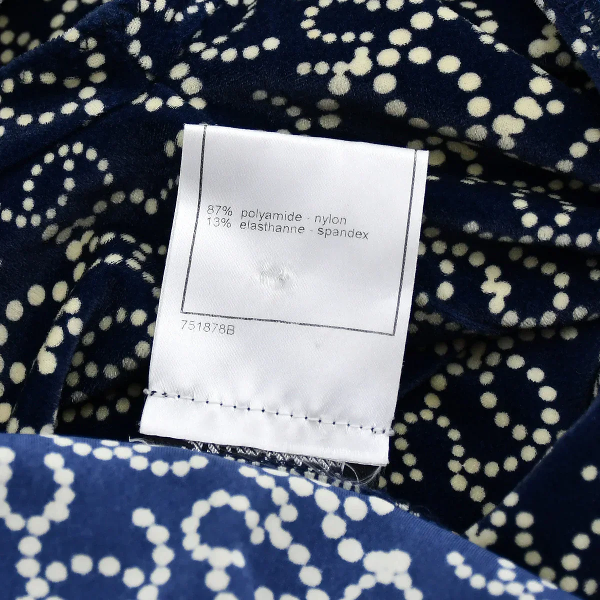 Chanel T-shirt Navy 06P #38 - Image 9