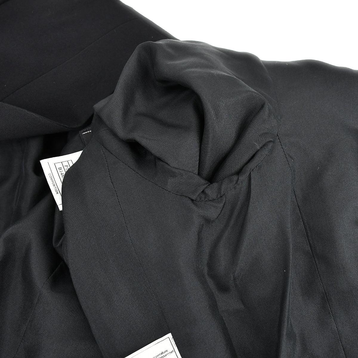 Chanel Setup Suit Jacket Skirt Black 00T #38 - Image 6