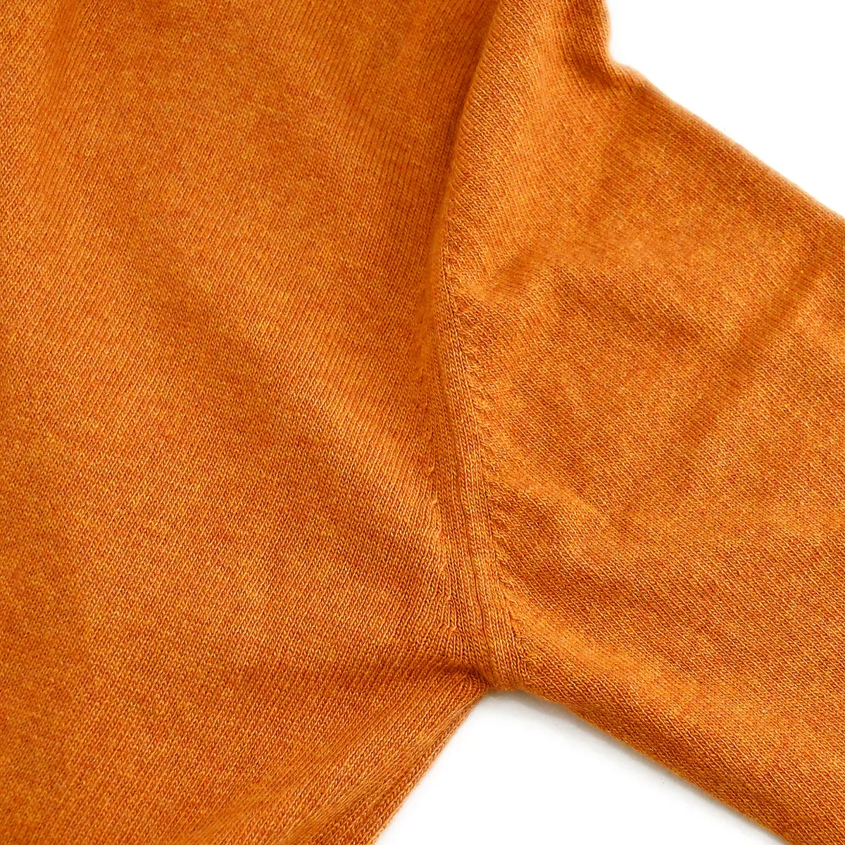 Hermes Set Cardigan Sleeveless Top Orange #Medium - Image 5