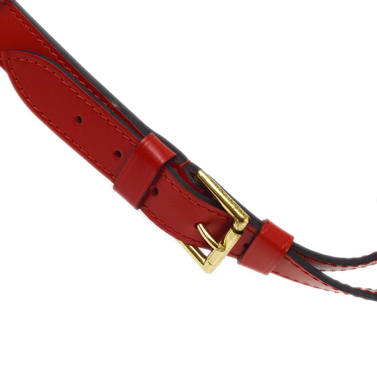 Louis Vuitton 1996 Red Epi Petite Noe Bucket Shoulder Bag M44107 - Image 7