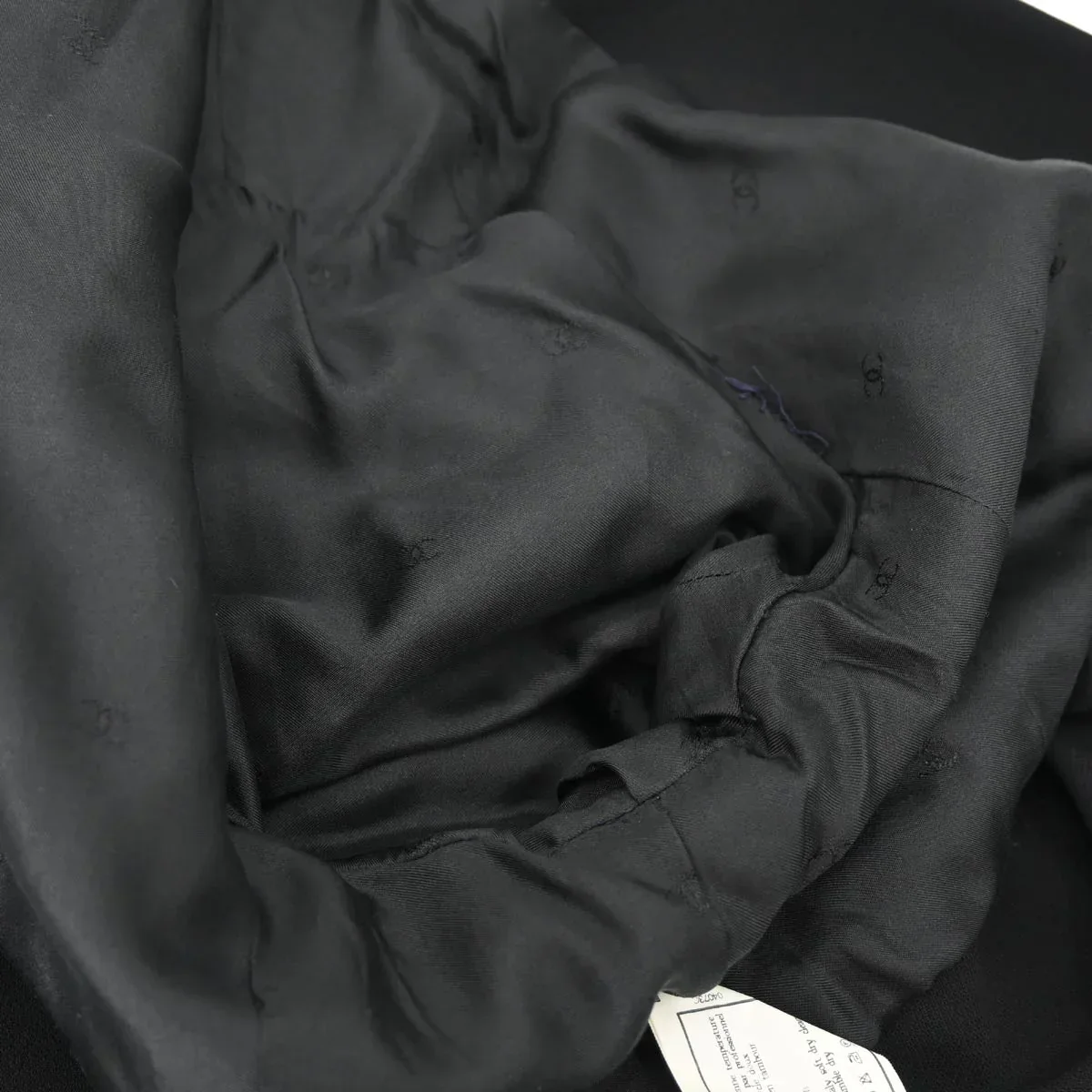 Chanel Single Breasted Jacket Black - Image 8