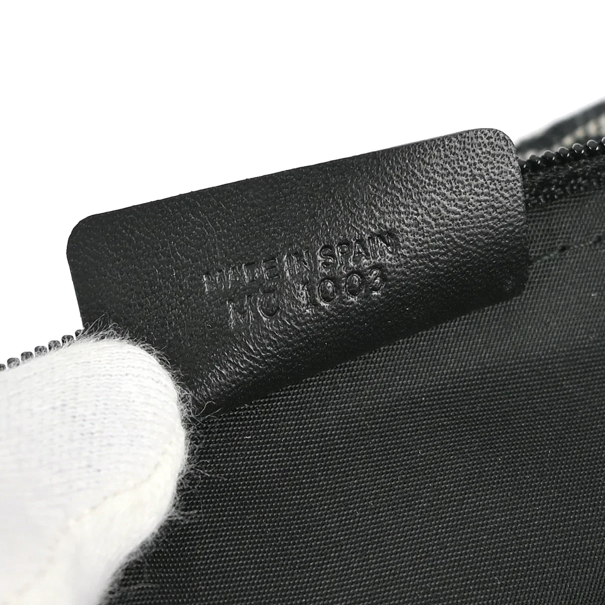 Christian Dior 2003 Trotter Cosmetic Pouch Black - Image 7