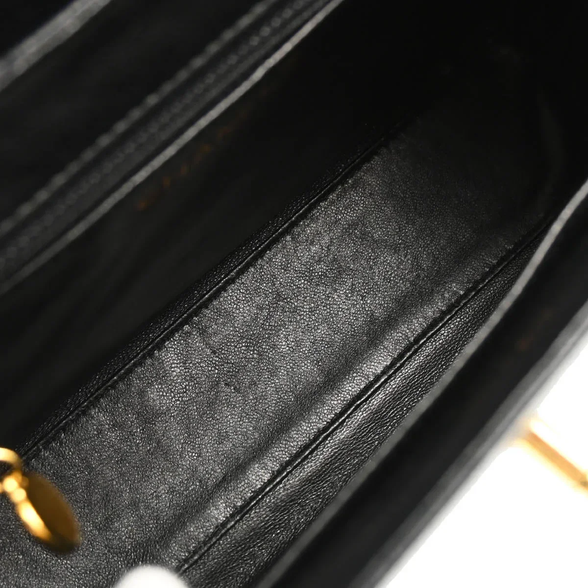 Chanel Black Caviar Handbag - Image 9