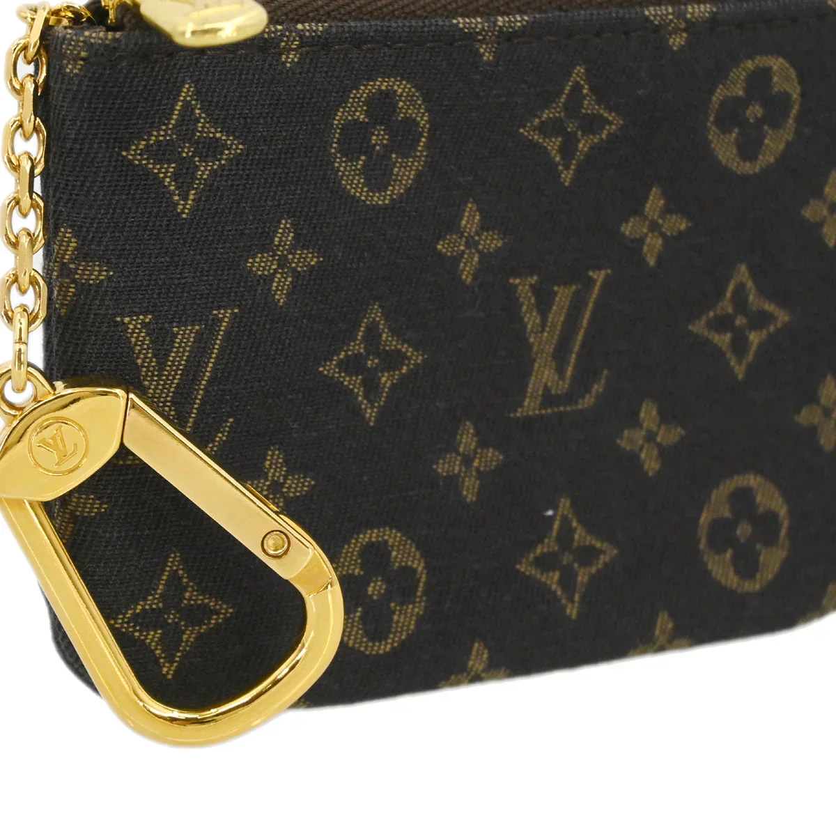 Louis Vuitton 2009 Monogram Mini Lin Pochette Cles Coin Case M95230 - Image 3