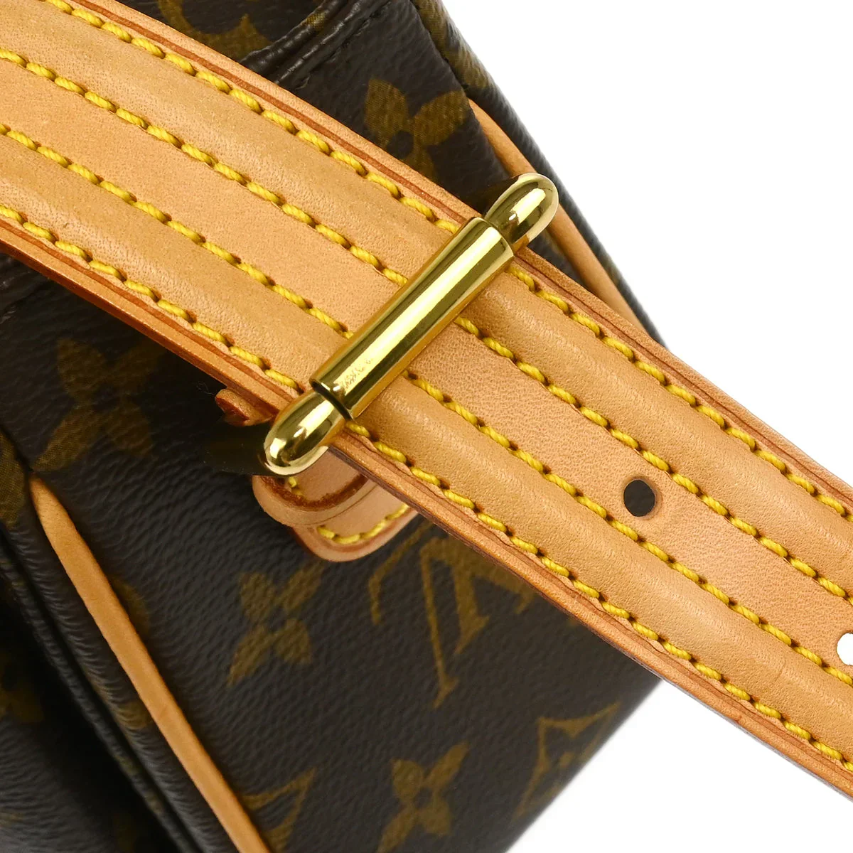 Louis Vuitton 2007 Monogram Viva Cite MM Handbag M51164 - Image 5