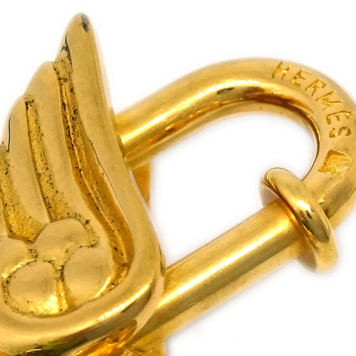 Hermes 1993 Le Cheval Pegasus Cadena Gold Small Good - Image 4