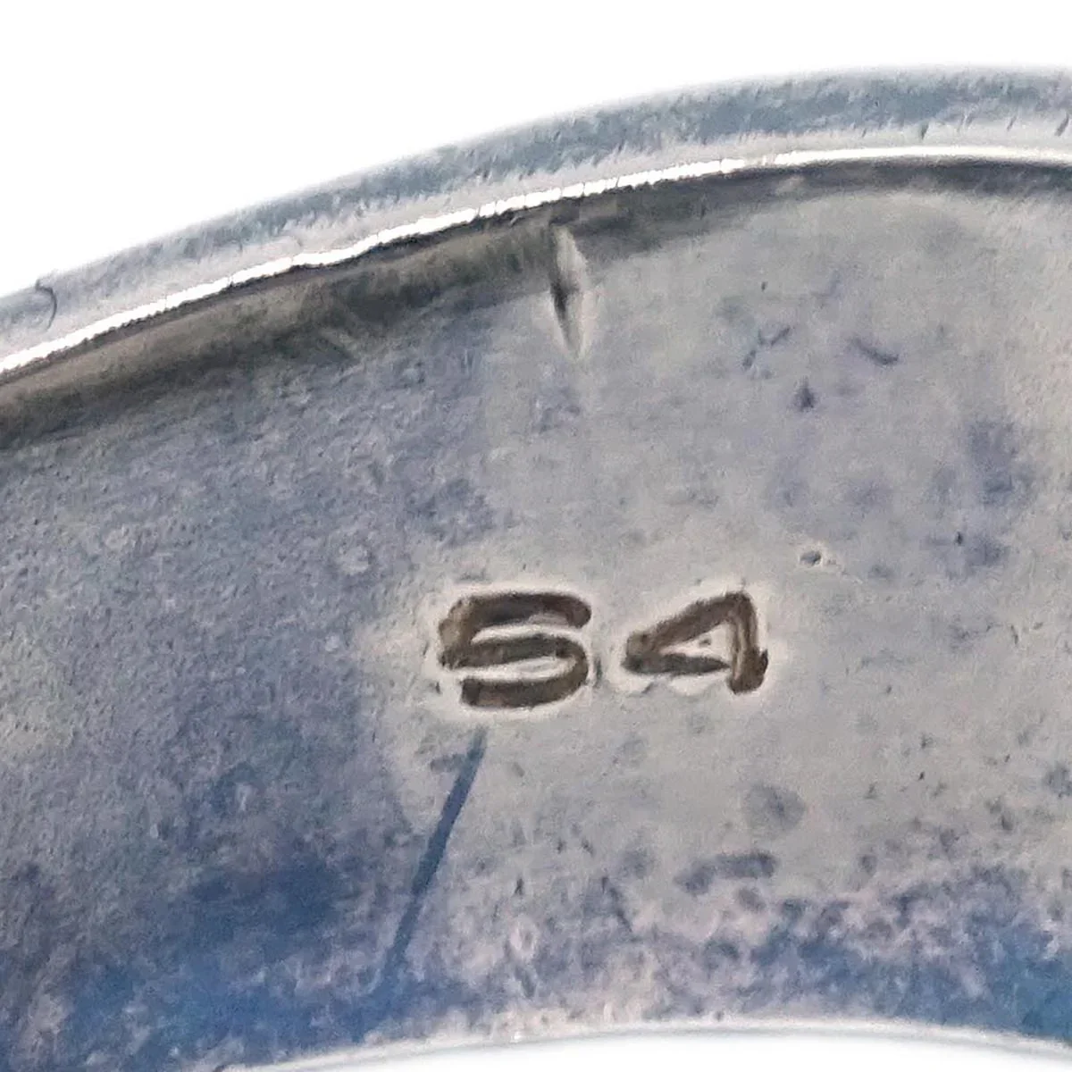 Hermes Ring Silver #54 #52 #12 - Image 3