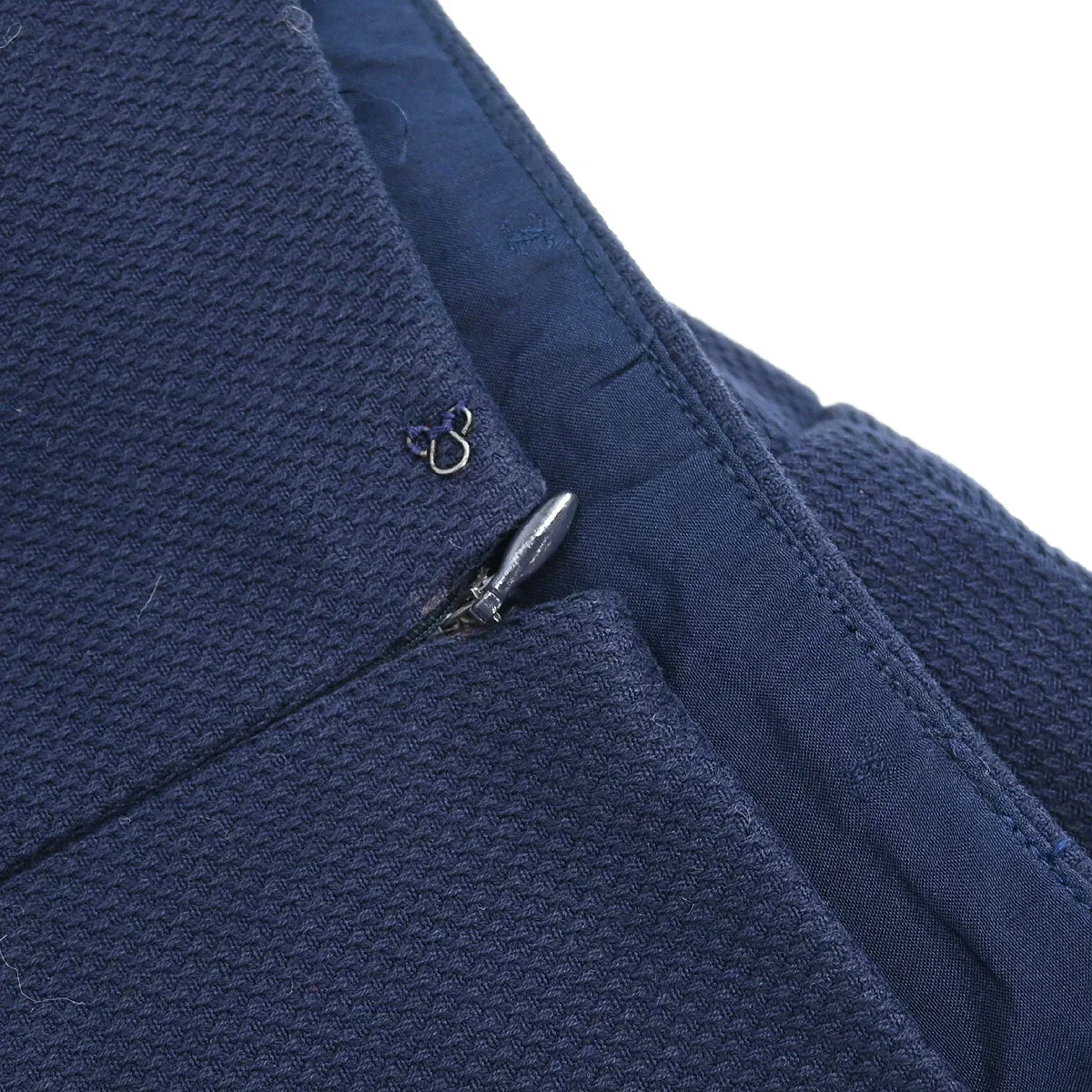 Chanel Setup Suit Jacket Skirt Navy P294 #38 - Image 8