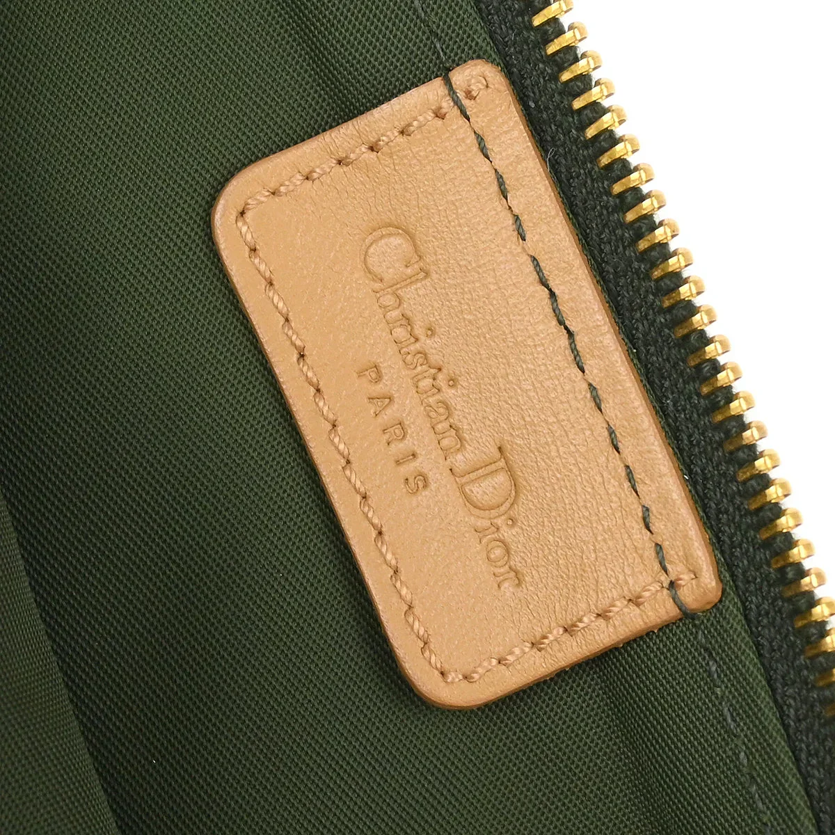Christian Dior 2001 Green Trotter Saddle Handbag - Image 9