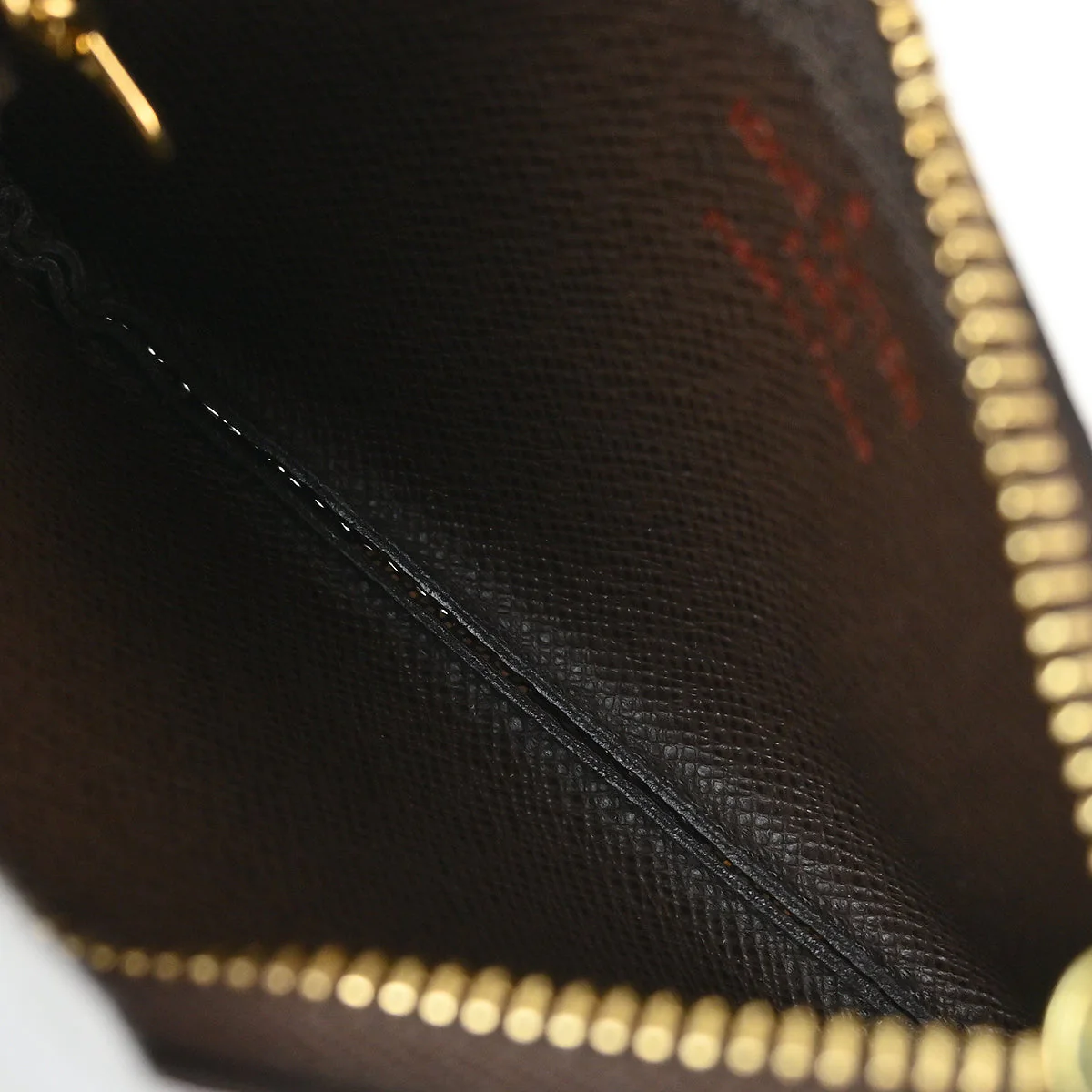 Louis Vuitton 2013 Damier Pochette Cles Coin Case Wallet Purse N62658 - Image 5