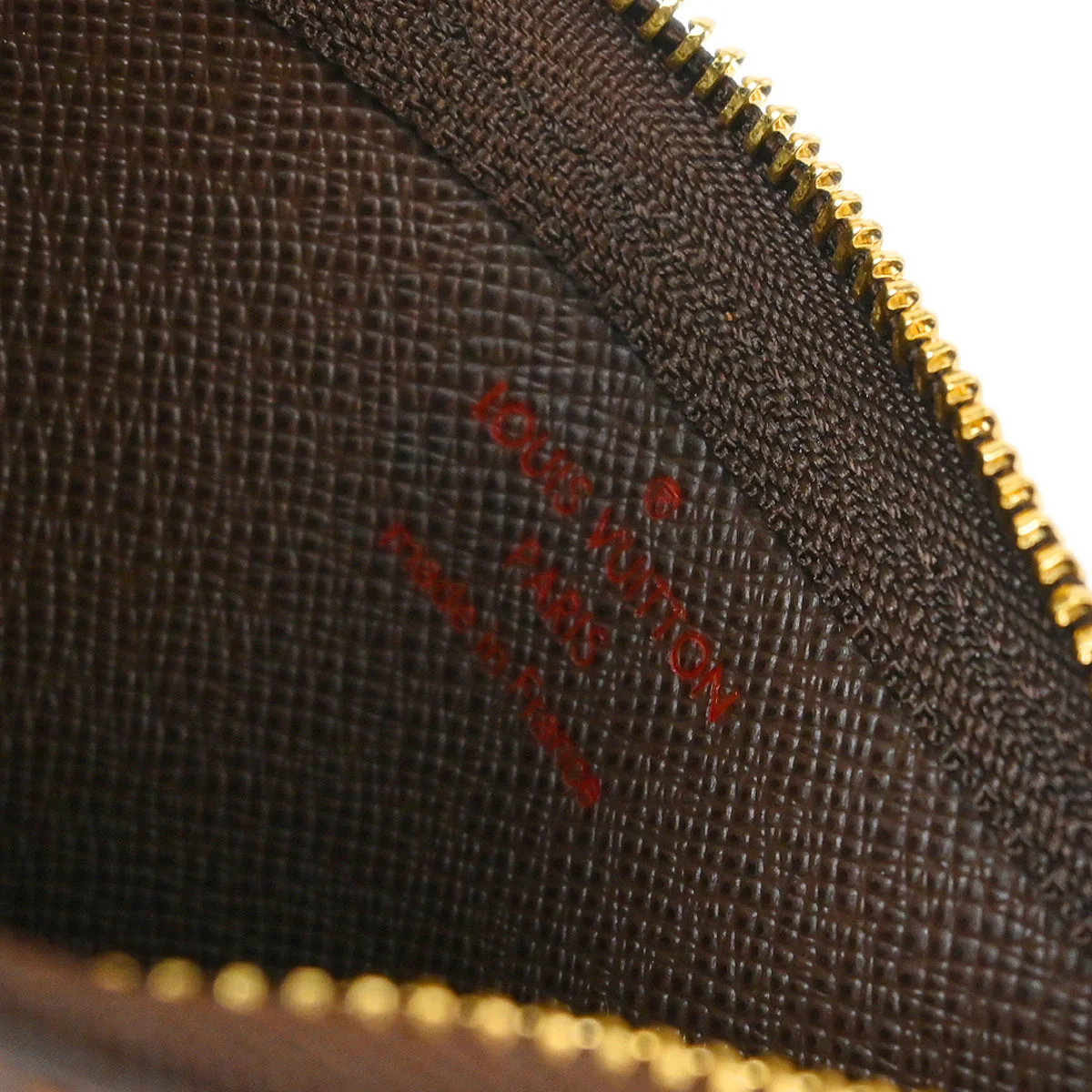 Louis Vuitton 2013 Damier Pochette Cles Coin Case Wallet Purse N62658 - Image 6