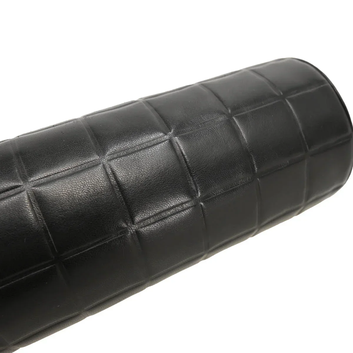 Chanel 2002-2003 Black Lambskin Choco Bar Pouch Bag - Image 4