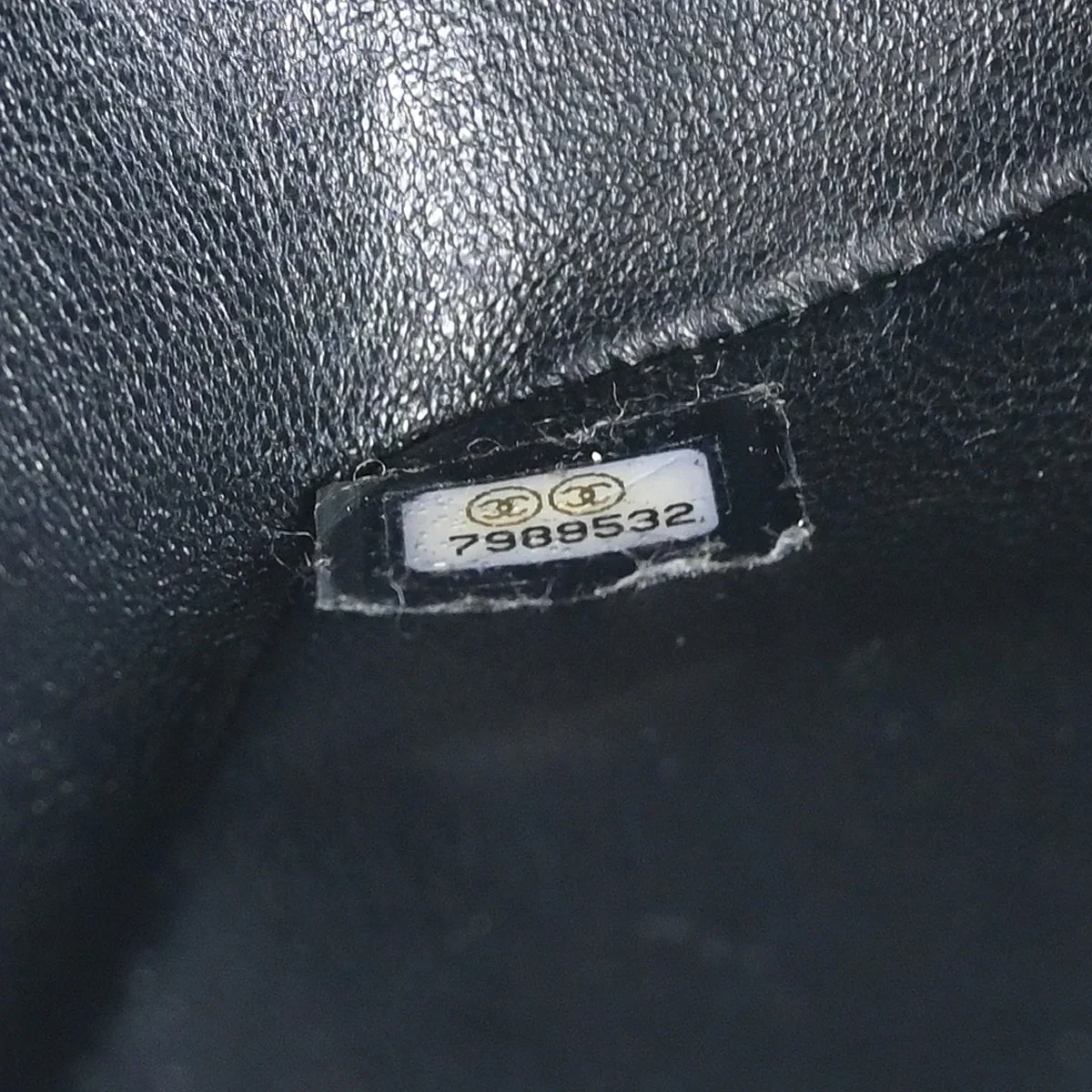 Chanel 2002-2003 Black Caviar Mini Classic Square Flap Shoulder Bag 17 - Image 8