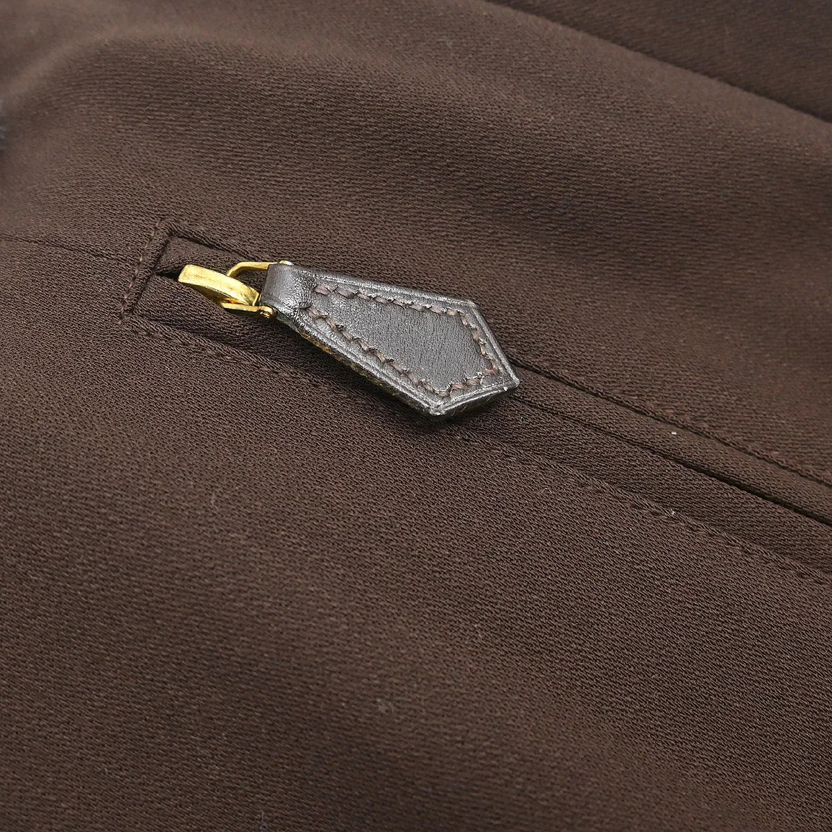 Hermes Long Pants Brown #38 - Image 3