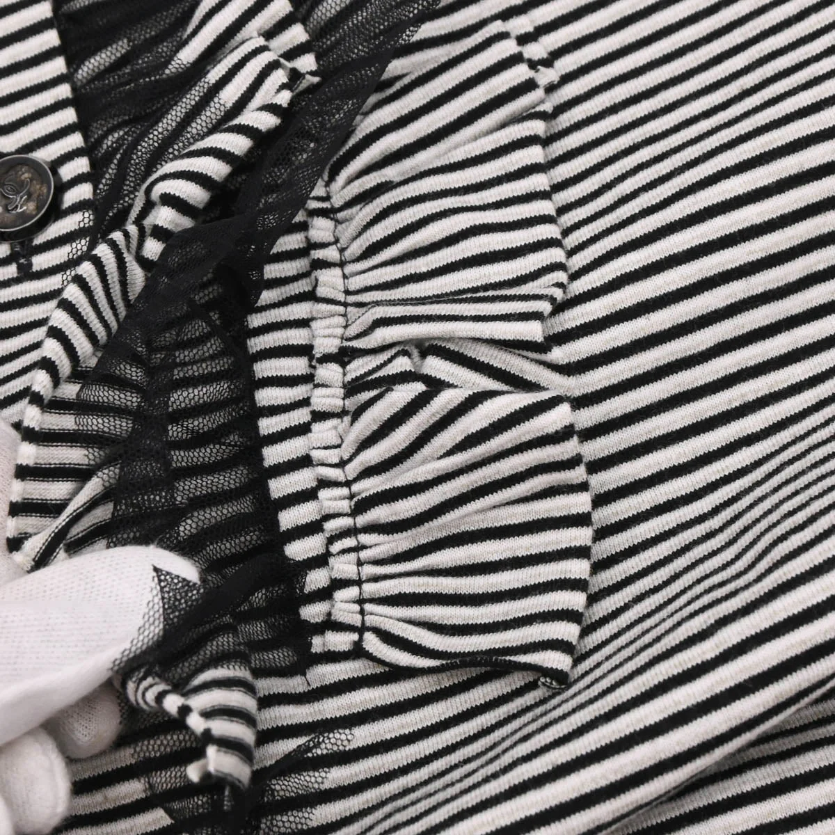 Chanel 2011-2012 Top Black White #40 - Image 6
