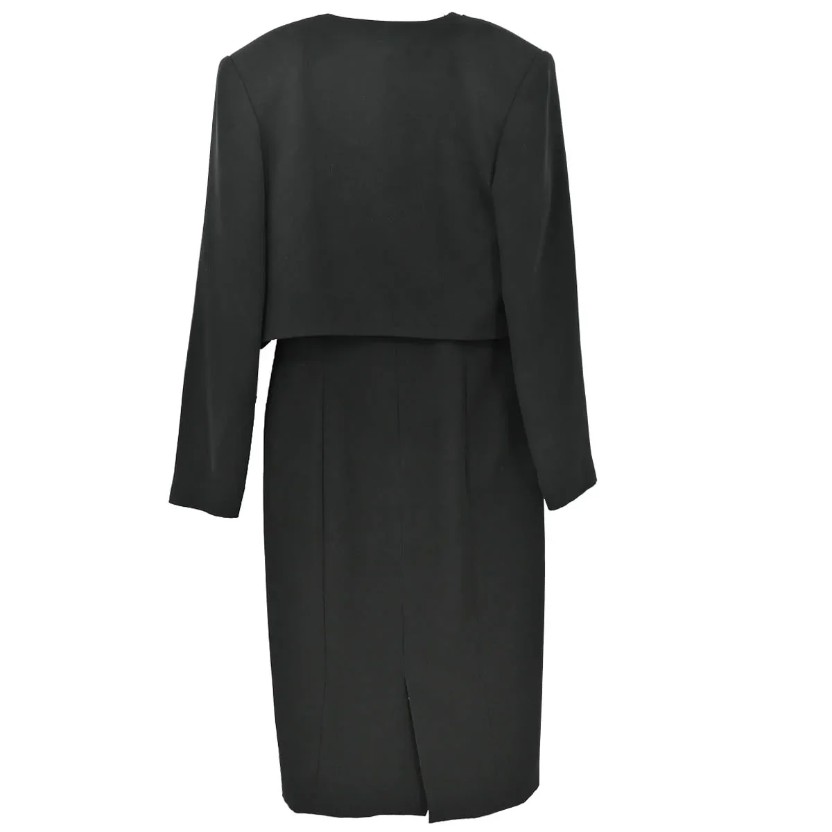 Chloe Set Jacket Dress Black #9AR - Image 2