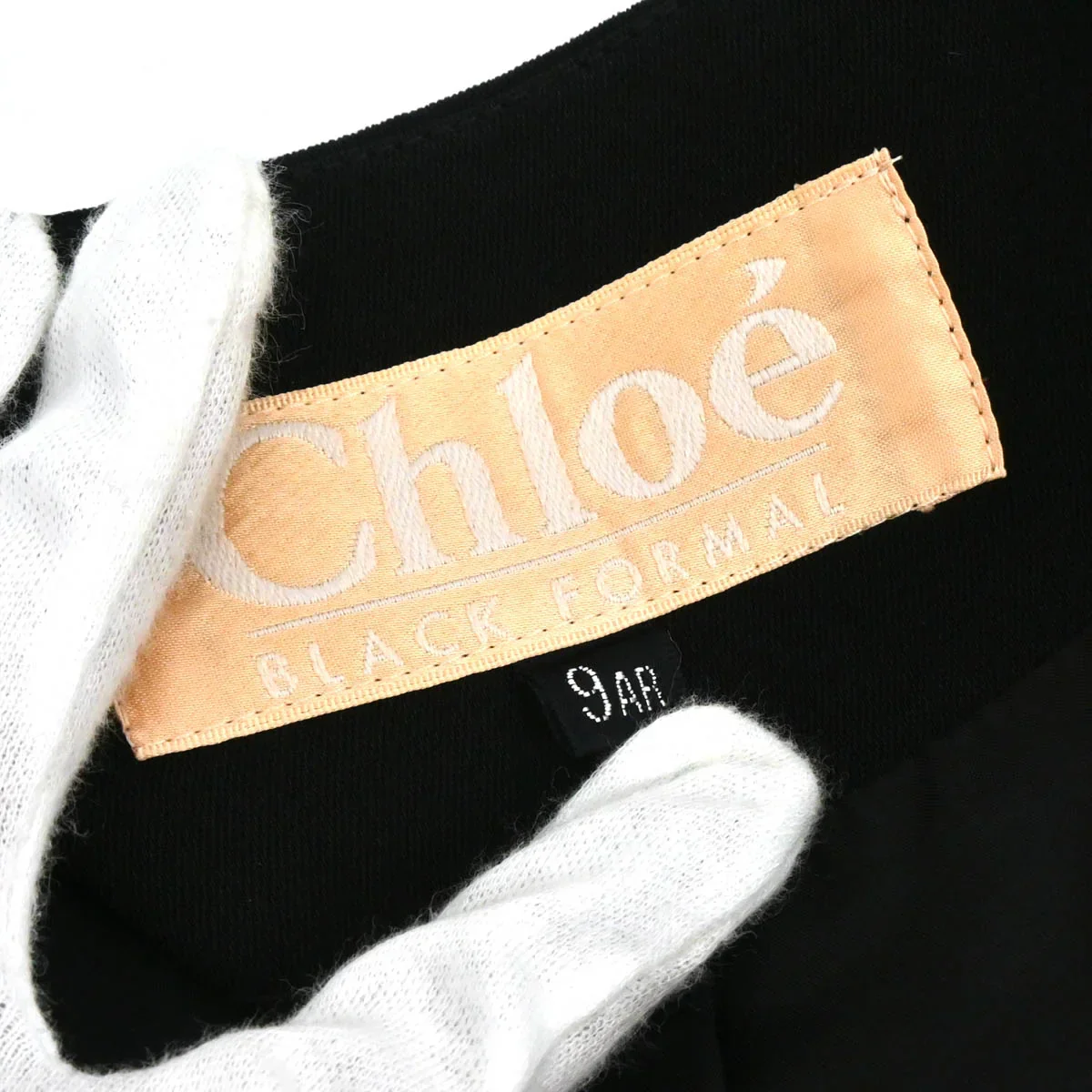 Chloe Set Jacket Dress Black #9AR - Image 7