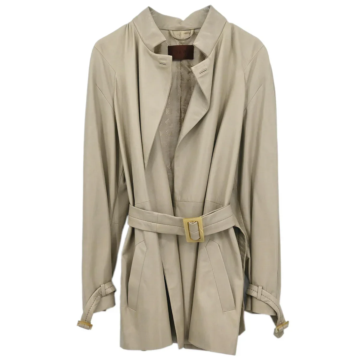 Loewe Lambskin Coat Beige #40