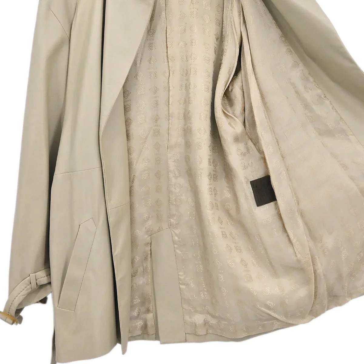 Loewe Lambskin Coat Beige #40 - Image 6