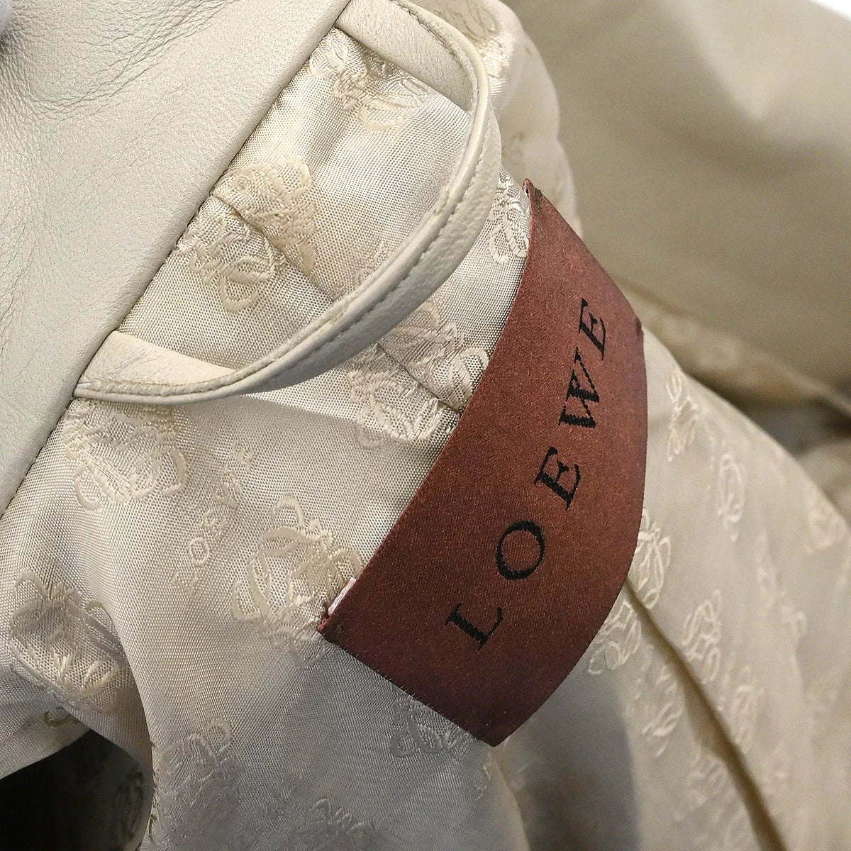 Loewe Lambskin Coat Beige #40 - Image 7