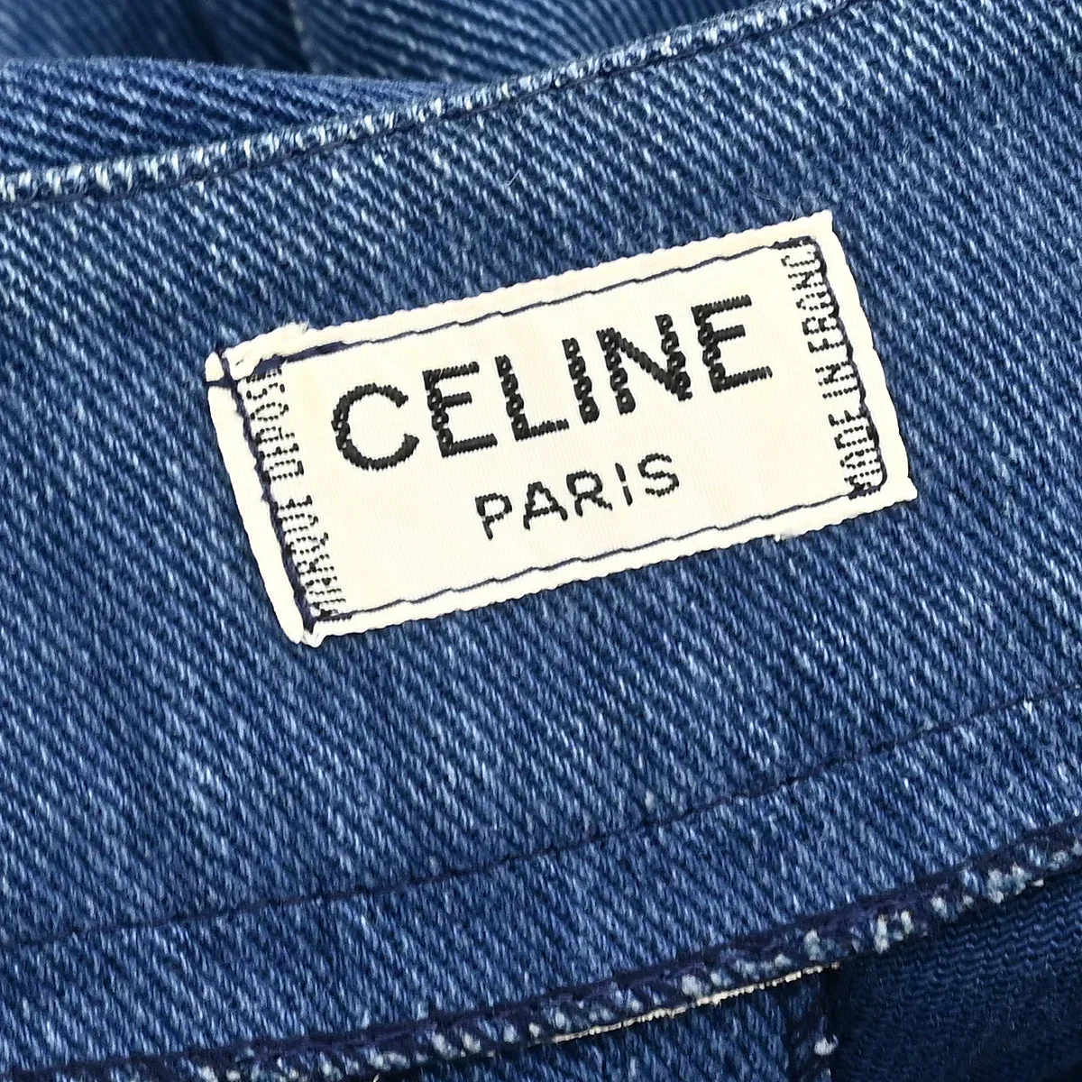 Celine Denim Skirt Indigo - Image 10