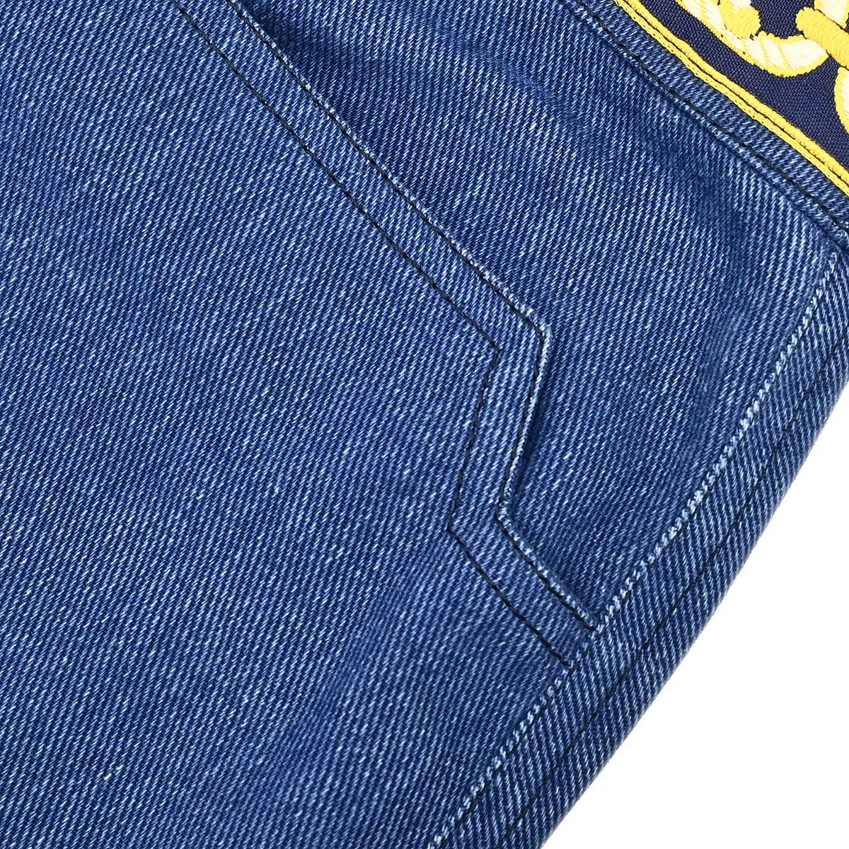 Celine Denim Skirt Indigo - Image 4